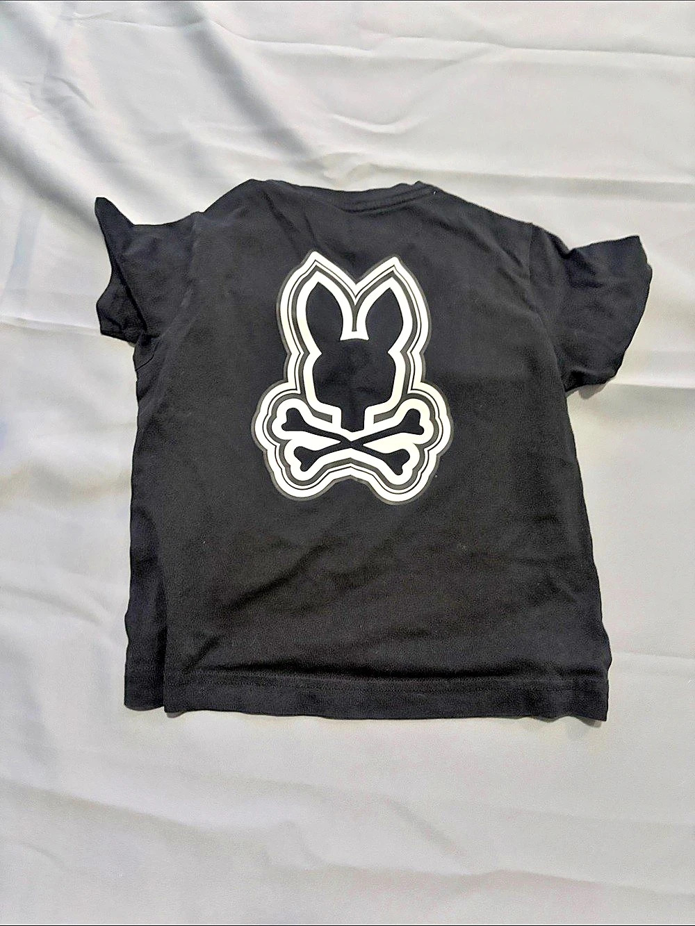 Psycho Bunny Boys Black Graphic Tee Size 5-6T Like New